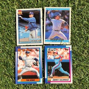 Vintage Blue Jays / Expos baseball cards (4)